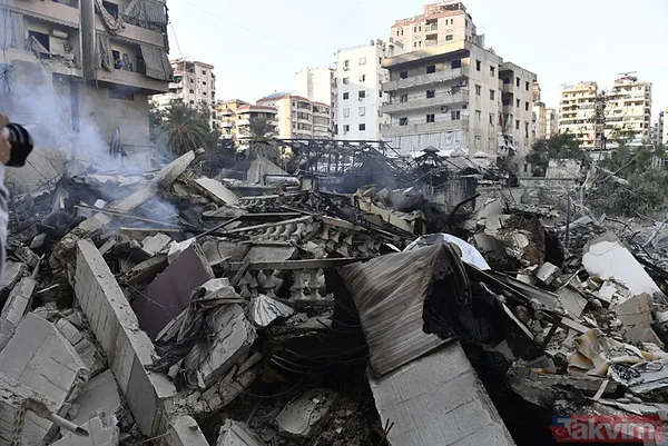 Önce Gazze şimdi de Lübnan! İsrail'in hava ve kara saldırıları geride ölüm ve yıkım bıraktı - 7