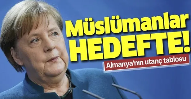 Almanya’nın utanç tablosu! 2019’da Müslümanlara yönelik 871 saldırı yapıldı