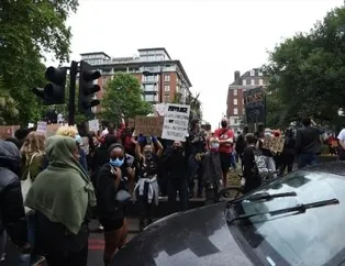 Londra’da George Floyd gösterisi