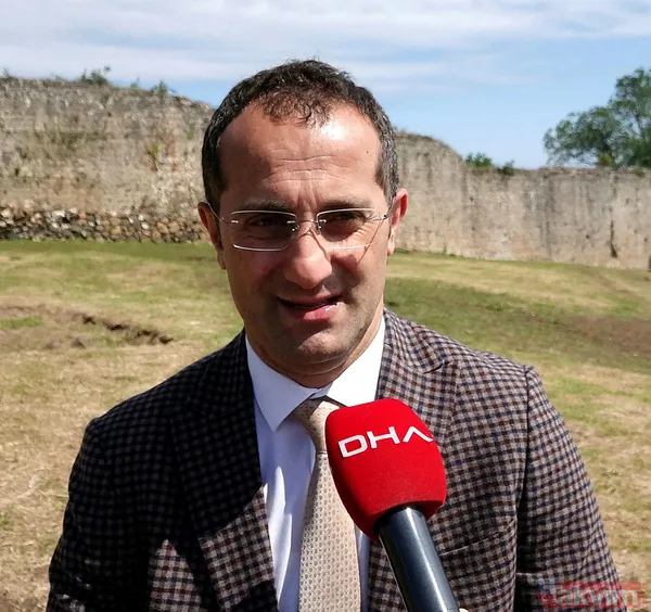 Trabzon'da 13. yüzyıldan kalma Akçakale Kalesi'nin kalıntıları deniz dibinden çıkarılıyor - 26