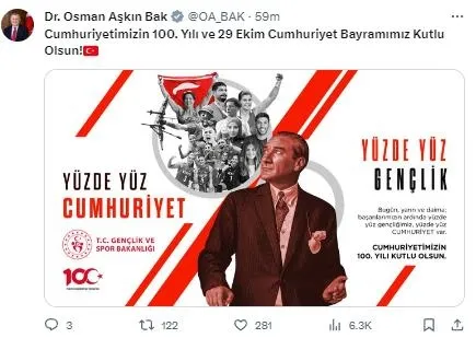 baskan-erdogandan-cumhuriyetin-100uncu-yil-donumu-mesaji-cumhuriyetimizi-daha-da-guclendirerek-yeni-asrina-haz-1698567073780.jpeg Başkan Erdoğan'dan "Cumhuriyetin 100’üncü yıl dönümü" mesajı: Cumhuriyetimizi daha da güçlendirerek yeni asrına hazırlamanın gayreti içindeyiz-21