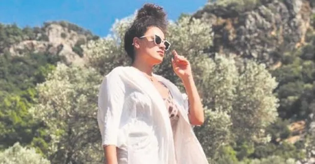 Dilan Çıtak Tatlıses tatilde doğallıktan şaşmadı