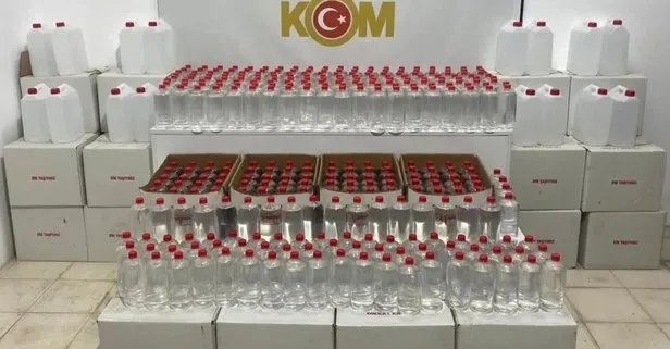 Samsun’da zehir tacirlerine operasyon! 1 ton etil alkol ele geçirildi