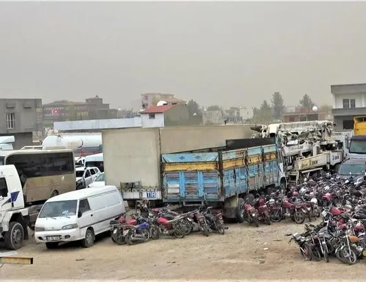 6 milyon TL’lik araçlar çürümeye terk edildi