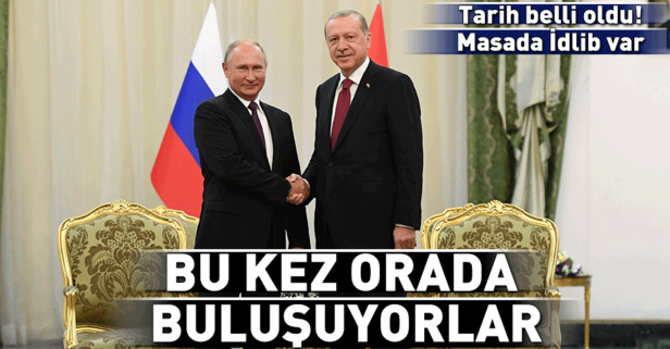 Erdoğan ile Putin arasında kritik görüşme!