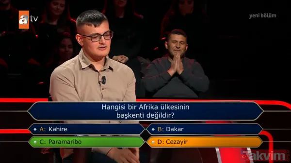 Kim Milyoner Olmak İster'de Cibutili Ladan stüdyoyu gülümsetti! "Eşim Esmerim Biçim Biçim dinletiyor" - 25