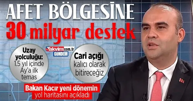 Son dakika: Sanayi ve Teknoloji Bakanı Mehmet Fatih Kacır A Haber’de! İşte yeni dönemin yol haritası