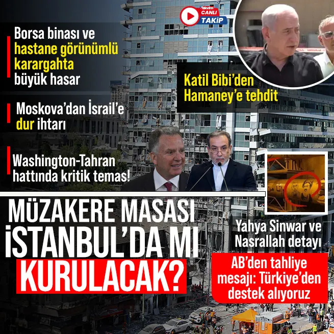 İrandan sabah saatlerinde füze yağmuru! Washington ve Tahran arasında kritik temas