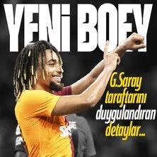 Galatasaray’a yeni Boey! Bu detay taraftarları duygulandıracak