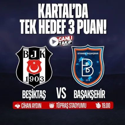 Beşiktaş - Başakşehir | CANLI
