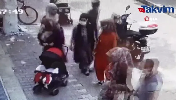 Adıyaman’da kapkaççılar hamile kadının cüzdanını böyle çaldı | VİDEO