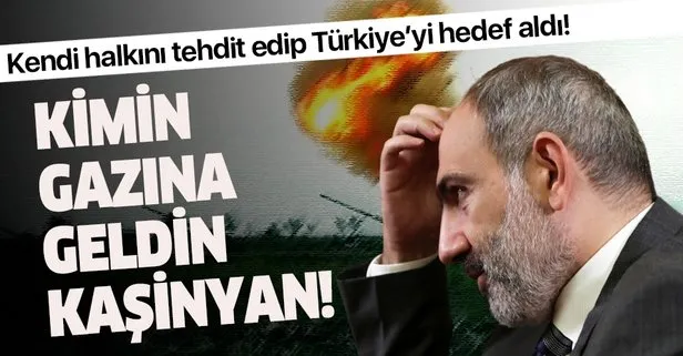 Paşinyan'dan Türkiye'ye alçak iftira!