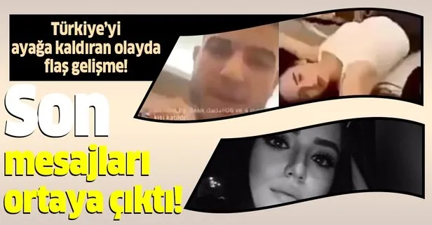 Sevgilisi Ümit Uygun tarafından darbedilen Sema Esen Aleyna Çakır’in son mesajları ortaya çıktı!