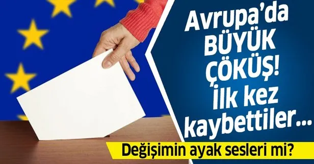 Avrupa'da büyük çöküş!