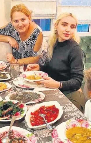 Gülşen önceki gün aile ziyareti yaptı