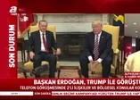 Başkan Erdoğan, Trump ile görüştü