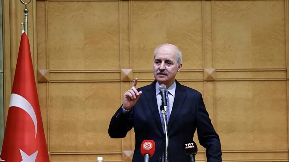 TBMM Başkanı Numan Kurtulmuş'tan TÜSİAD'a tepki: "Herkes kendi işini yapsın"