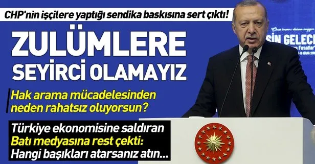 Son dakika: Başkan Erdoğan’dan Memur-Sen 6. Genel Kurulu’nda önemli açıklamalar