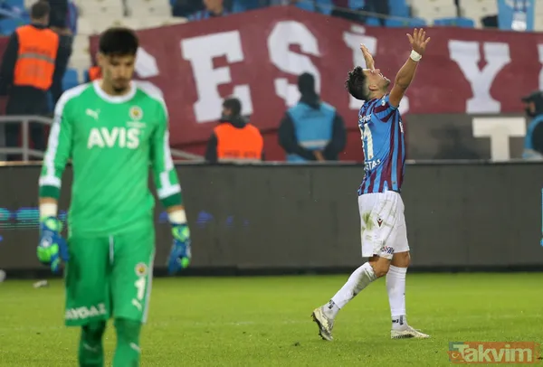 Trabzonspor - Fenerbahçe maçı nefes kesti! İşte heyecan dolu maçtan ekrana yansımayan kareler... - 32