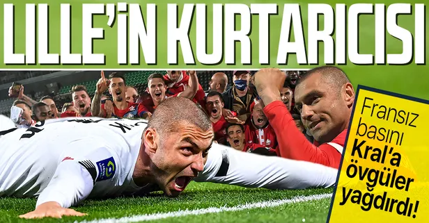Lille'in şampiyonluğu Fransız basınında geniş yer buldu: "Kurtarıcı" Burak Yılmaz!