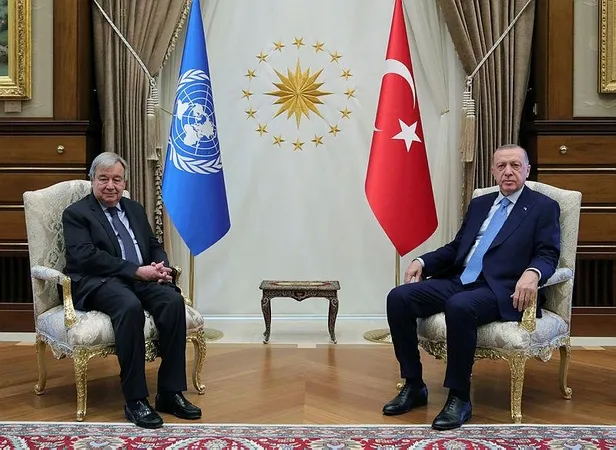 Son dakika: Başkan Erdoğan BM Genel Sekreteri Antonio Guterres’i kabul etti-2
