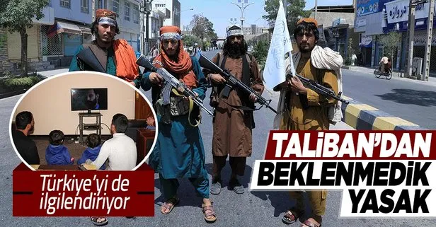 SON DAKİKA: Taliban’dan yeni yasak:  Türk dizileri de etkilenecek! Kadınların oynadığı yapımların gösterilmesi yasaklandı