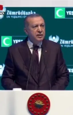 Cumhurbaşkanı Erdoğan Yeşilay Zümrüdüanka Ödül Töreni'nde konuştu