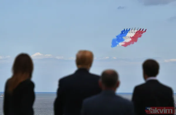 Trump - Macron zirvesine damga vuran görüntü! Elini öyle bir sıktı ki... - 14