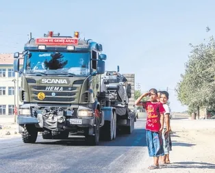 Tanklar Çobanbey’de