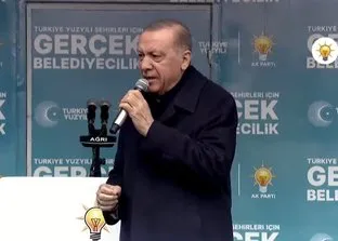 Başkan Erdoğan’dan Ağrı Mitinginde önemli açıklamalar | CHP-DEM pazarlığı: Sırtını örgüte dayayan siyasiler kirli pazarlık peşinde