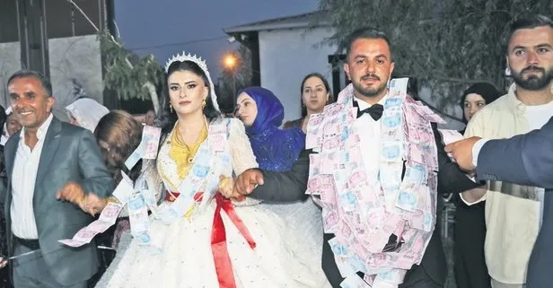 Aşiret düğününde 5 bin kişi, 6,5 milyon TL bahşiş ve 2 kilo altın şaşırttı