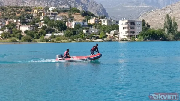 Manavgat'ta alarm: Yeğeninin düşen terliğini almak için baraj gölüne giren Özgür Günel kayboldu - 9