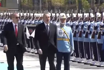 İlham Aliyev Ankara'da! Başkan Erdoğan ile görüşecek