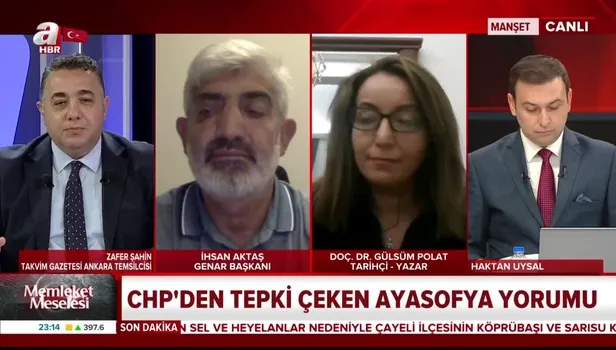 CHP - HDP Ayasofya kararından neden rahatsız? Takvim Gazetesi Ankara Temsilcisi Zafer Şahin'den flaş açıklama