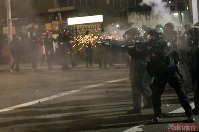 ABD'de bir kez daha karıştı! Polis vatandaşı ezdi! Sokaklar yangın yeri