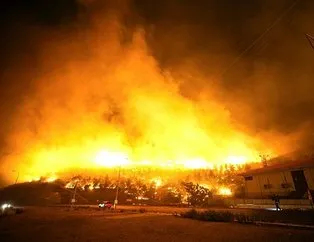 Mersin’deki orman yangınına havadan ve karadan müdahale sürüyor