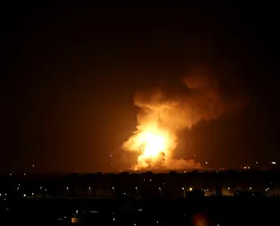 Son dakika: İsrail’den Gazze’ye hava saldırısı