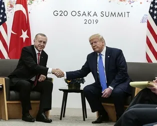 Başkan Erdoğan ABD Başkanı Trump ile görüştü