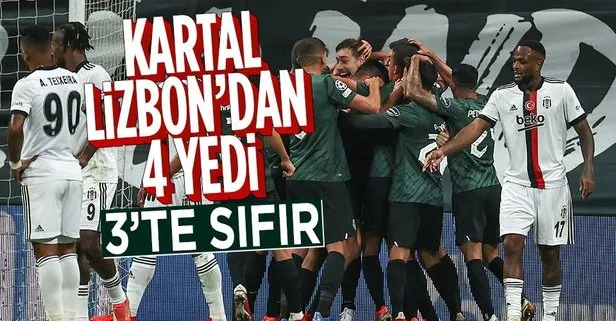 Beşiktaş 1 - Sporting Lizbon 4 | MAÇ SONUCU