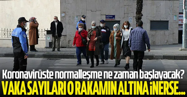 Koronavirüs tedbirlerinde normalleşme ne zaman başlayacak? İşte normalleşmenin tek şartı...