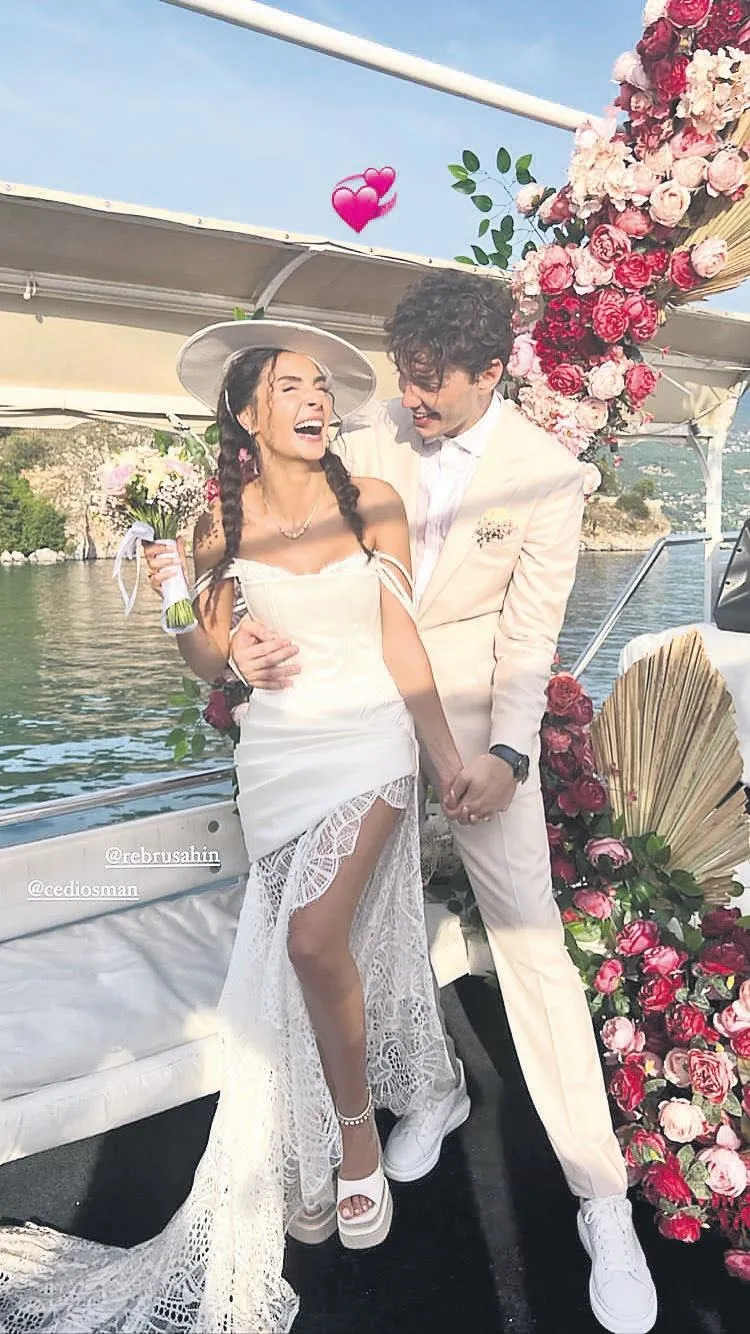 Ebru Şahin ile Cedi Osman'ın mutluluğuna 5 kıta 81 ülkeden mesaj yağdı