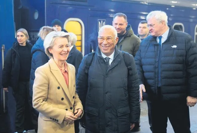 13 Avrupalı lider Ukrayna’da