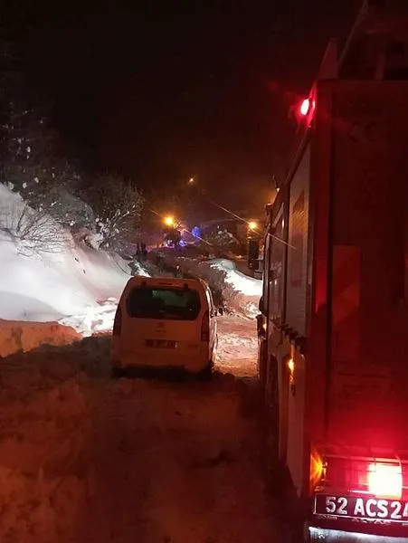 Ordu'da gece yarısı facia! Sobadan sızan gaz nedeniyle yaşlı çift hayatını kaybetti-1