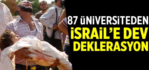 Üniversitelerden İsrail’e dev ambargo