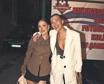 Melisa Döngel Kuruçeşme’de kardeşiyle görüldü: Flörtüm yok, Londra’ya gidiyoruz