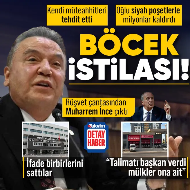 CHPli Muhittin Böcekin rüşvet çarkı deşifre! Kendi tehdit etti oğlu siyah poşetlerle milyonlar kaldırdı | Bomba Muharrem İnce itirafı