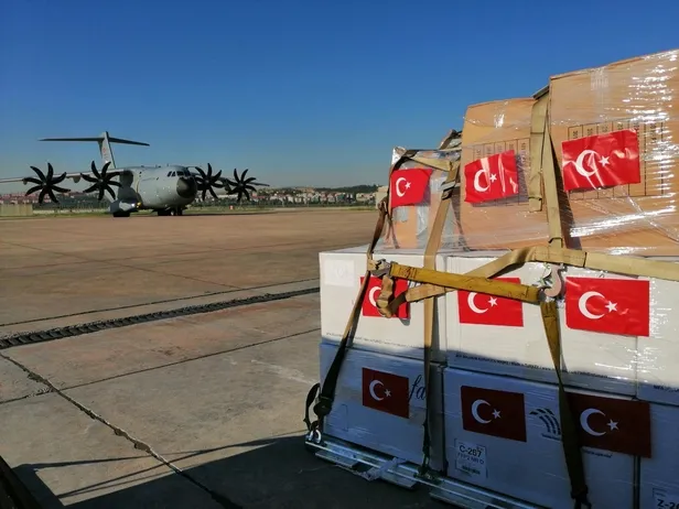 Son dakika: Türkiye, Başkan Erdoğan'ın talimatı üzerine Sırbistan'a ikinci kez tıbbi yardım gönderdi-1