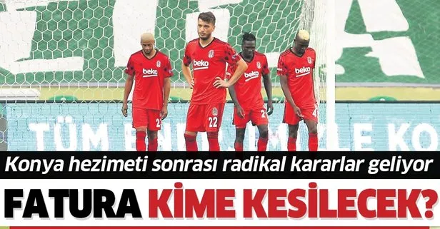 Kartal’da büyük kriz! Konyaspor mağlubiyetinin ardından fatura kime kesilecek?