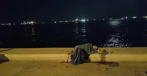 Zeytinburnu’nda intihar girişimi! Taksiden inip denize atladı