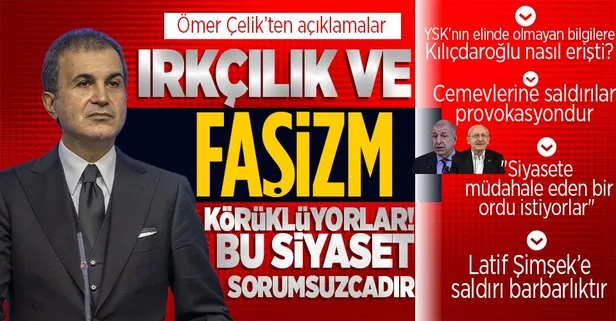 Son dakika: Başkan Erdoğan liderliğinde AK Parti’de kritik MKYK! Ömer Çelik’ten önemli açıklamalar: Göçmenlere yönelik ırkçı kışkırtma yapılıyor